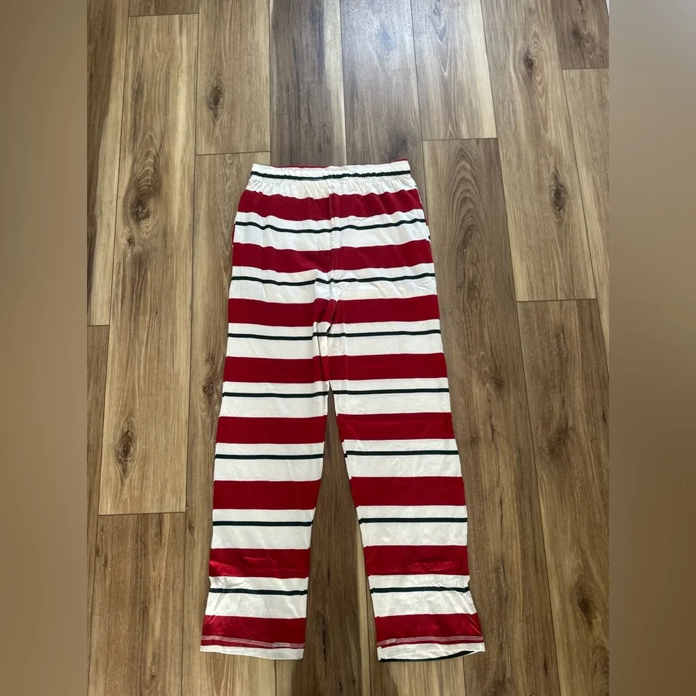 Lazy One men’s family elf pj pants size medium NWT